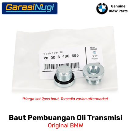 Screw Plugs BMW F48 F40 Baut Pembuangan Oli Transmisi Original 28008486555 X1