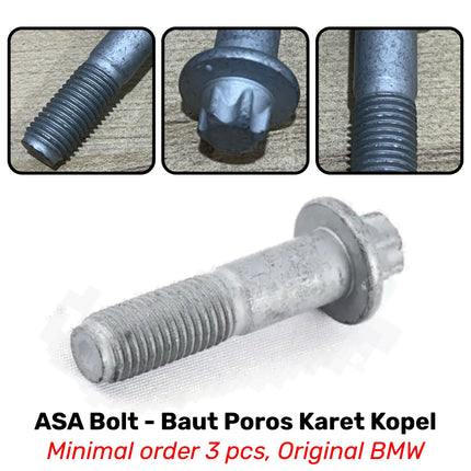 ASA Bolt Baut Flex Disc Karet Kopel BMW F10 F30 F48 26117621344 Original 523 320 X1