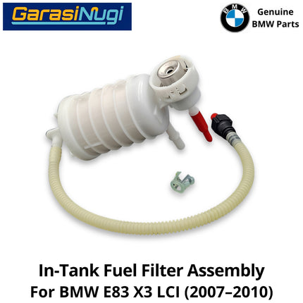 In-Tank Fuel For BMW E83 LCI Filter Assembly Saringan Bahan Bakar Dalam Tanki Dengan Regulator Tekanan N52 N52N X3 2007-2010