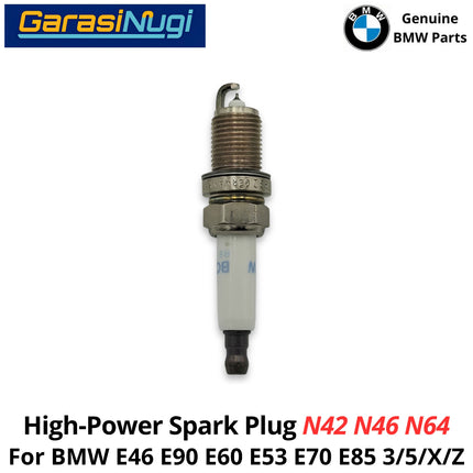 High-Power For BMW E81 E46 E90 E84 E70 Spark Plug Busi Mesin Original 12122158252 120 320 X1 X5