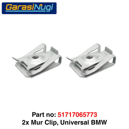 Clip Screw BMW 51717065773 Mur Klip C Panel Bodi Samping Dan Depan