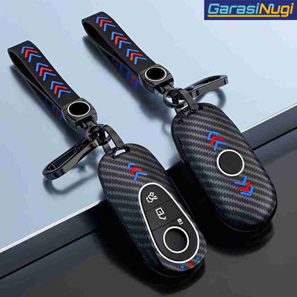 Key Case For Mercedes W167 Sarung Kunci ABS Fluorescent Long Keychain