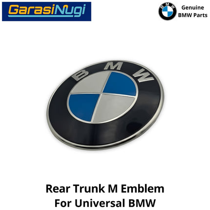 Emblem Roundel For Universal BMW Badge Hood Trunk Logo Bagasi dan Kap mesin 51148132375