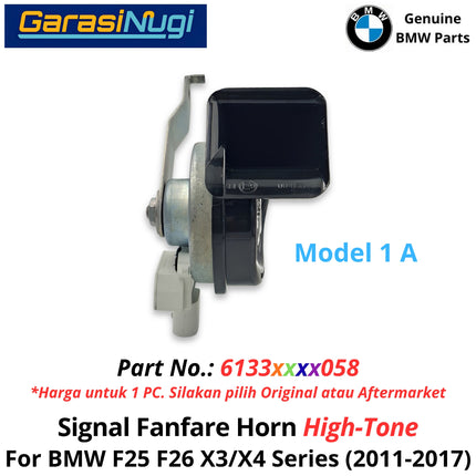 Acoustic Horn Signal For BMW F25 F26  Fanfare High and Low Note Terompet Klakson X3 X4