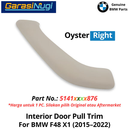 Interior Door For BMW F48 Pull Trim Cover Penutup Tarikan Pintu Dalam Depan Belakang X1 2014-2022