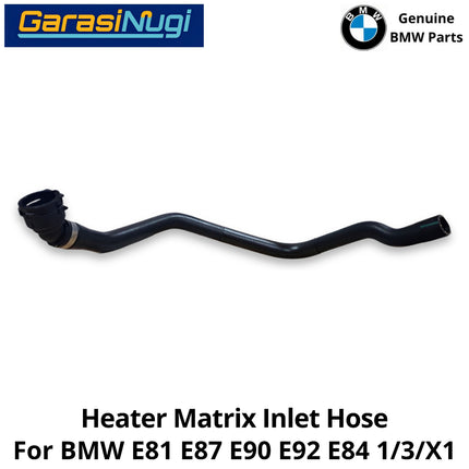 Engine Coolant For BMW E87 E90 E92 E84 Heater Matrix Inlet Hose Selang Saluran Masuk Pendingin Mesin 120 320 X1