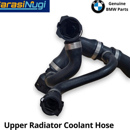 Upper Radiator For BMW E60 E61 Coolant Hose Selang Pendingin Radiator Atas 525 530 2001-2005