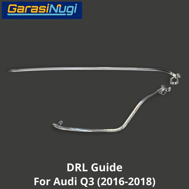 DRL Guide AUDI Q3 Eyebrow Angel Eyes LED Lampu Senja (2016-2018)