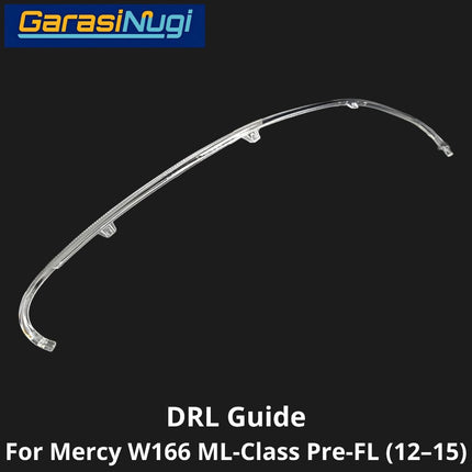 Sein DRL Guide Mercy W166 Pre-Facelift LED Eyebrow Light Lampu Alis Mercedes ML (2012–2015)