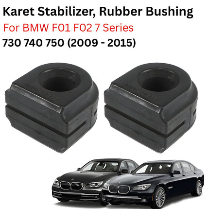 Karet Stabilizer BMW F01 F02 25mm Rubber Bushing Front Axle Kaki Kaki Roda Depan 31356793101 730 740