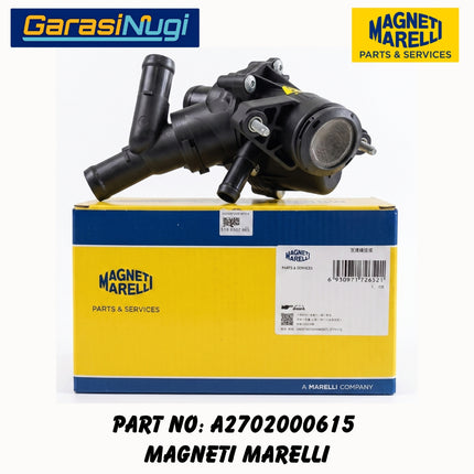 MARELLI Thermostat 2702000615 Mercedes W176 W246 W117 W156 Mesin M270 Original A180 B200 CLA GLA