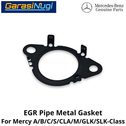 EGR Pipe Mercy W204 W212 W166 R172 Metal Gasket Logam Pipa Sirkulasi Gas Buang Mercedes C200 E200 SLK