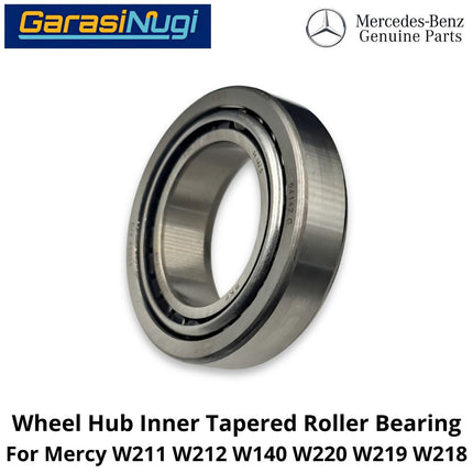 Wheel Hub Mercy W211 W212 W220 W219 Inner Tapered Roller Bearing Bantalan Rol Dalam Hub Roda Depan Mercedes E240 S300 CLS