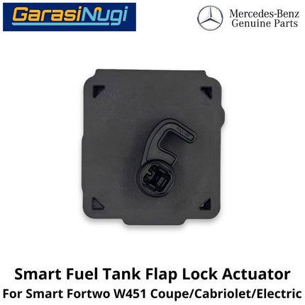 Fuel Tank Flap Smart Fortwo W453 C453 A453 Lock Actuator Aktuator Kunci Tutup Tanki Bahan Bakar (2008-2015)