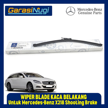Wiper Blade Kaca Belakang Mercedes X218 Shooting Brake Rear Window Original CLS350