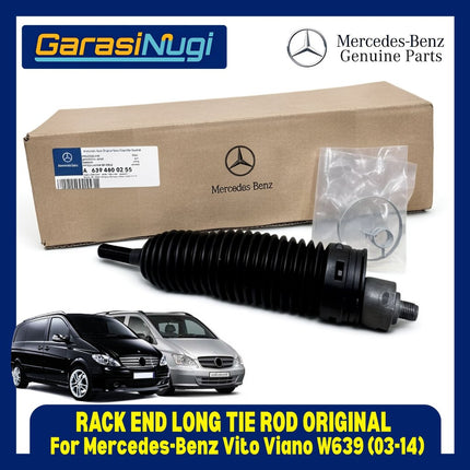 Tie Rod Kit Mercedes Vito Viano Front Axle Universal Joint Steering Drag Link Original W639 2003 - 2014