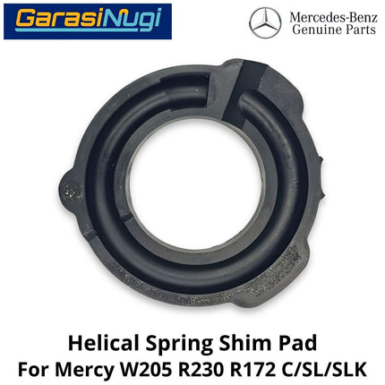 Helical Spring Mercy W205 AMG R230 R172 Pad Bantalan Atas Pelat Pegas Koil Mercedes C200 Sl SLK