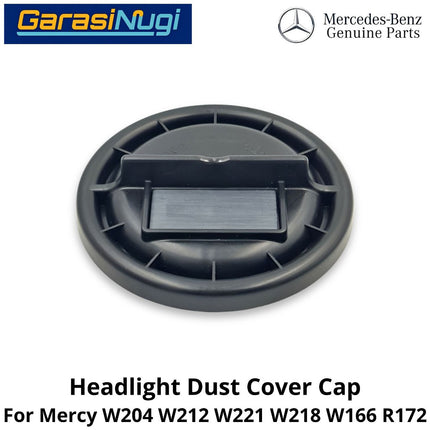 Headlight Dust Mercy W204 W221 W166 R172 Cover Cap Tutup Bohlam Lampu Depan Mercedes C200 ML SLK