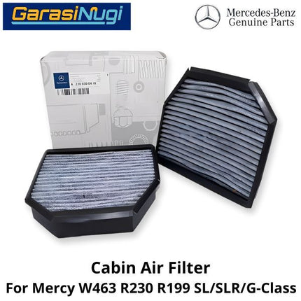Cabin Air Mercy W463 R230 R199 Filter Saringan AC Kabin Mercedes G500 SLK SLR