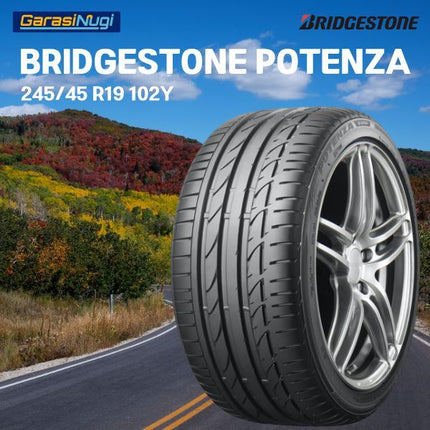 Bridgestone Potenza Tire S001 245/45 R19 102Y Ban Depan Belakang