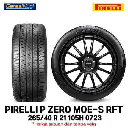 Pirelli 265/40 R21 105H P ZERO MOE-S Run Flat Tire Ban Depan Belakang