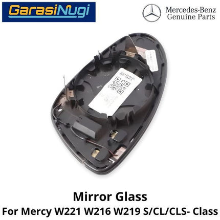 Mirror Glass Mercy W221 W216 W219 Pre-FL Cermin Kaca Spion Depan 2218102821 S300 CL CLS