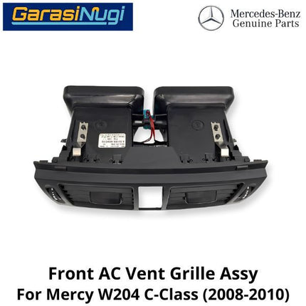 AC Vent Grille Mercy W204 PFL Front Middle Cover Kisi Grill Pendingin Depan Tengah Assy C200