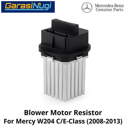 Blower Motor Mercy W204 Resistor Relai Kipas Udara Mercedes C200
