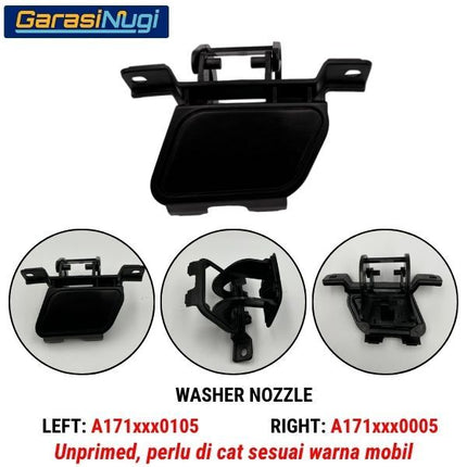 Nozzle Washer For Mercy R171 Cover Tutup Lampu Bumper SLK 200