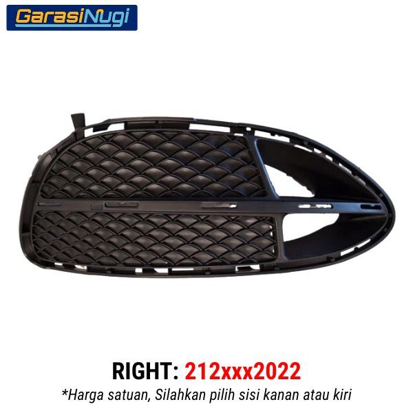 Fog Trim New Mercedes W212 Facelift Bumper Strip Grille Chrome Cover E200