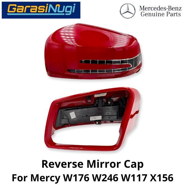 Outside Mirror Mercy W176 W246 W117 X156 Cap Cover Bingkai Kaca Spion Mercedes A150 B180 GLA