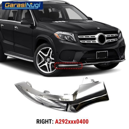 Front Lower Bumper Mercy W166 Facelift List Penutup Chrome Molding Trim GLE