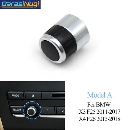 Rotary Radio For BMW F25 F26 Volume Button Knob Tombol CD X3 X4