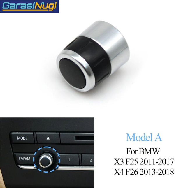 Rotary Radio For BMW F25 F26 Volume Button Knob Tombol CD X3 X4