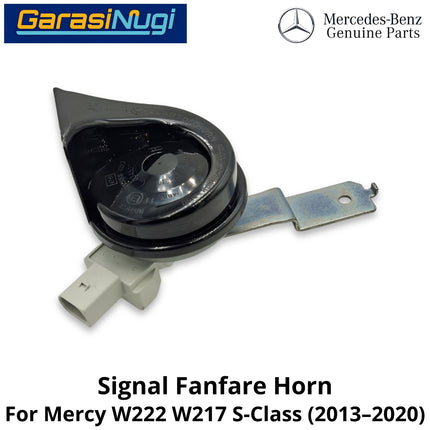 Electric Horn Signal Mercy W222 W217 Fanfare High and Low Note Terompet Klakson Mercedes S450 2013-2023