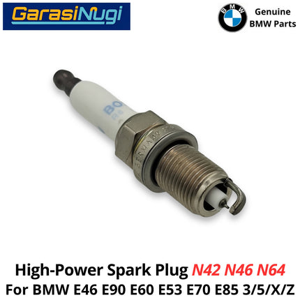 High-Power For BMW E81 E46 E90 E84 E70 Spark Plug Busi Mesin Original 12122158252 120 320 X1 X5