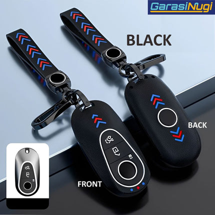 Key Case For Mercedes W167 Sarung Kunci ABS Fluorescent Long Keychain