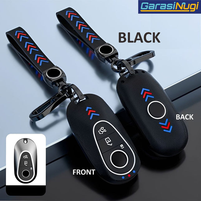 Key Case For Mercedes W167 Sarung Kunci ABS Fluorescent Long Keychain