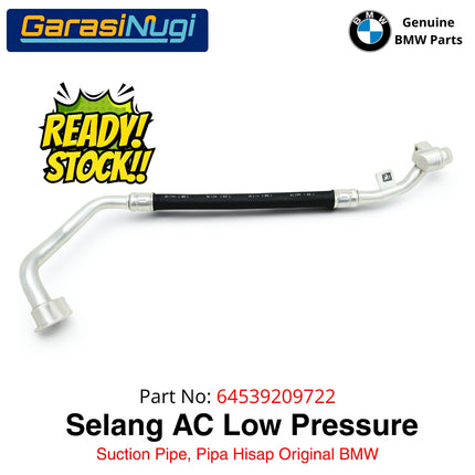 Selang AC Low Pressure BMW F48 F45 F46 MINI Pipa Jalur Balik Radiator Tekanan Rendah Suction Pipe X1 X2