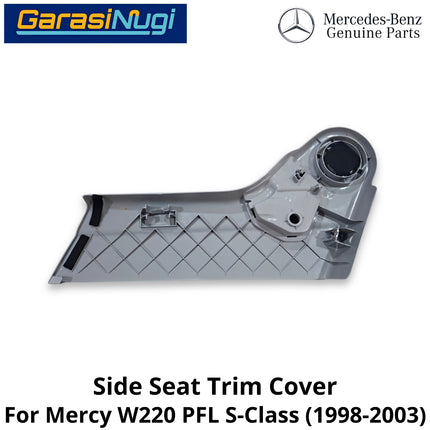 Front Side Seat Mercy W220 Pre-Facelift Cover Trim Penutup Kursi Samping Depan Mercedes-Benz S280 S350
