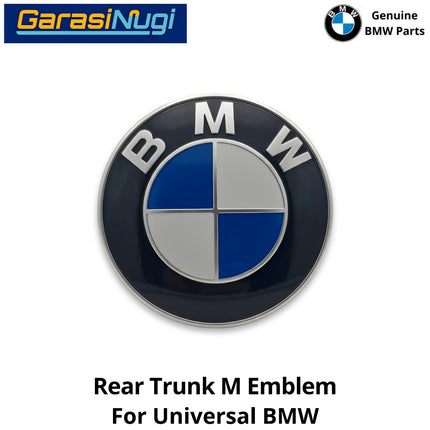 Emblem Roundel For Universal BMW Badge Hood Trunk Logo Bagasi dan Kap mesin 51148132375