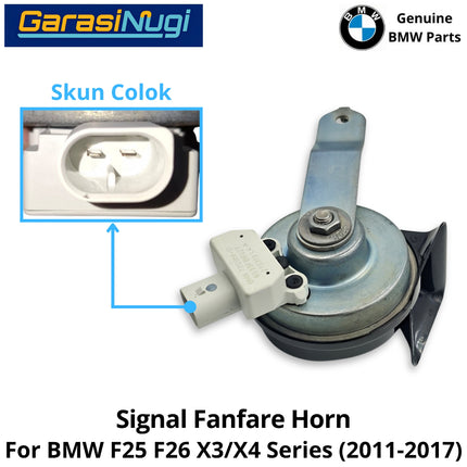 Acoustic Horn Signal For BMW F25 F26  Fanfare High and Low Note Terompet Klakson X3 X4
