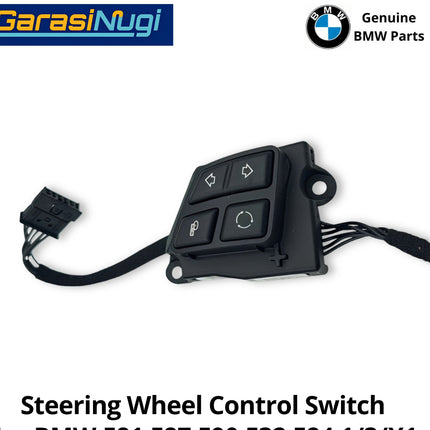 Steering Wheel For BMW E81 E90 E92 E84 Multifunction Control Switch Sakelar Kontrol Stir Roda Kemudi Assembly 116 320 X1