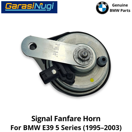 Horn Signal For BMW E39 LCI Fanfare High and Low Note Terompet Klakson 520 2001-2003