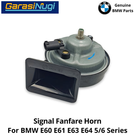Horn Signal For BMW E60 E61 E63 E64 Fanfare High and Low Note Terompet Klakson 550 650 2001-2010