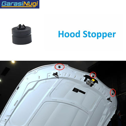 Hood Stopper For BMW E90 E84 F25 E87 F49 Per Kap Mesin 320 323 325 520 X1 X3 X5 X6 X7