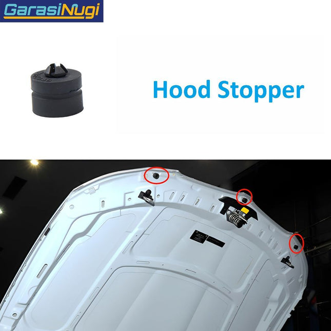 Hood Stopper For BMW E90 E84 F25 E87 F49 Per Kap Mesin 320 323 325 520 X1 X3 X5 X6 X7