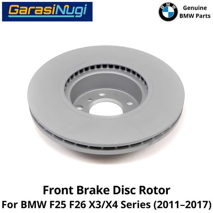 Front Brake Disc BMW F25 F26 Rotor 34106879122 Piringan Cakram Rem Depan Original X3 X4 2011-2017