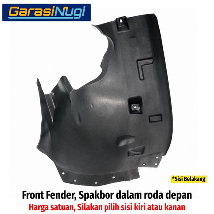 Front Fender Mercedes W166 X166 Pelindung Percikan Air Tutup Spakbor Roda Depan Mercy ML GLE