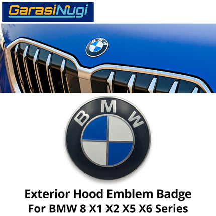 Emblem Roundel For F48 U11 F15 F16 BMW Badge Hood Logo Bagasi dan Kap mesin 51147376339